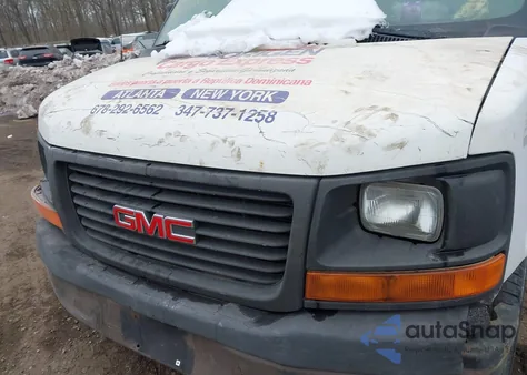 2008 GMC Savana Work Van из США, поврежденный, VIN 1GTHG35K981193345